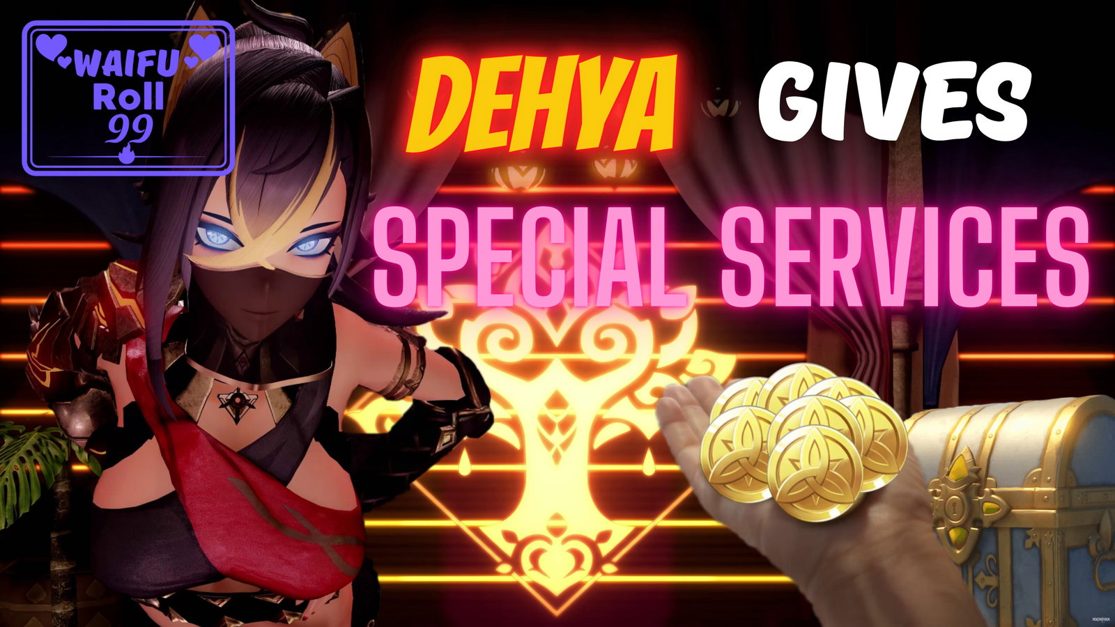 1. WaifuRoll99 — Dehya gives special services (GameLike HMV) - Free hentai video