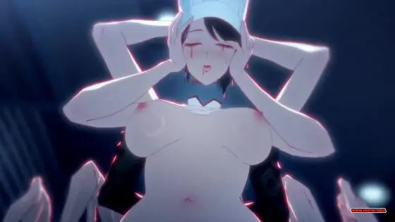(4K) Falling Devil Takes a Cock Like a True Devil Whore 😩🍆 (Kizumashiro) - Free hentai video