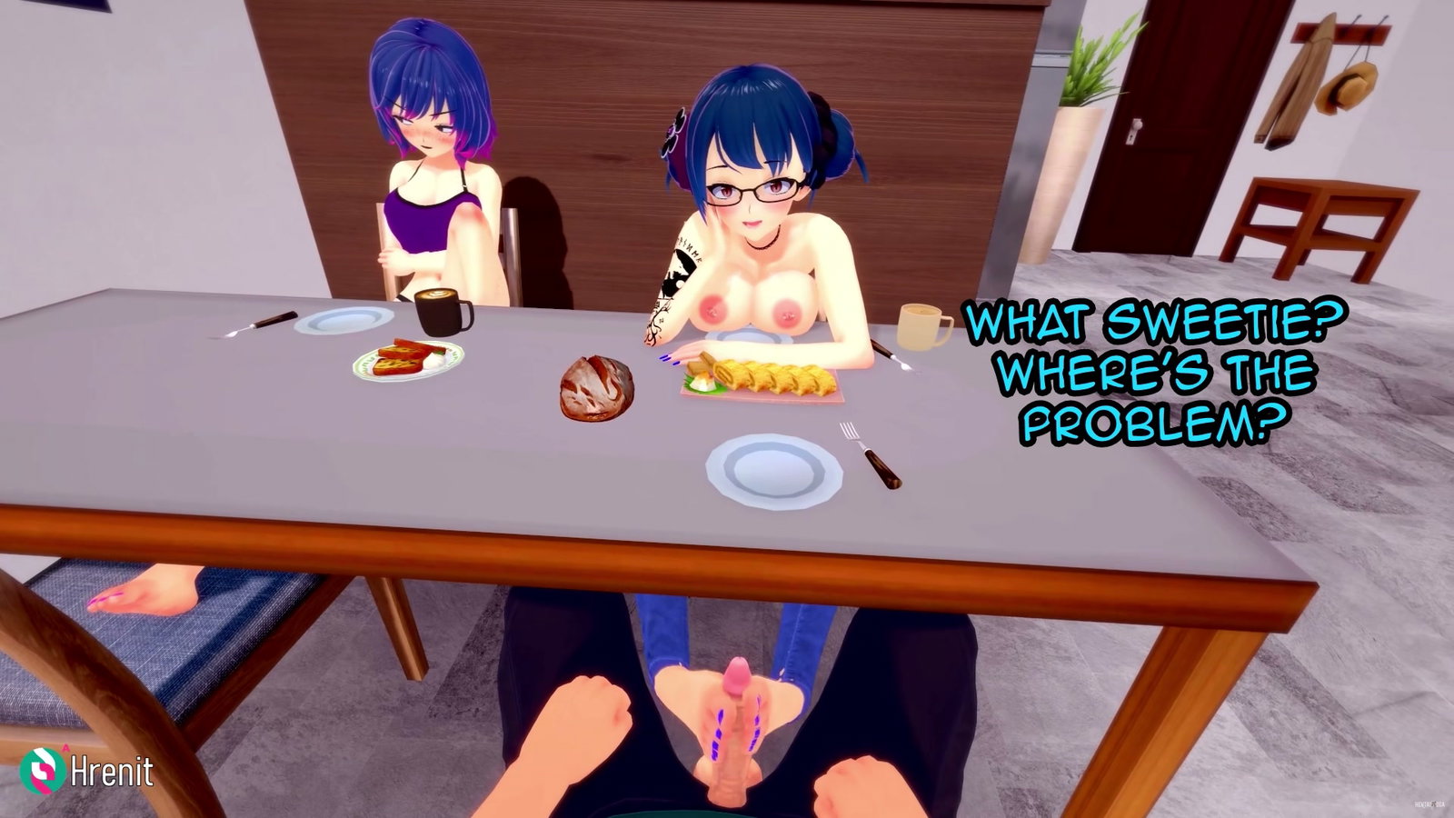 A Day With Tatiana And Anya - Free hentai video