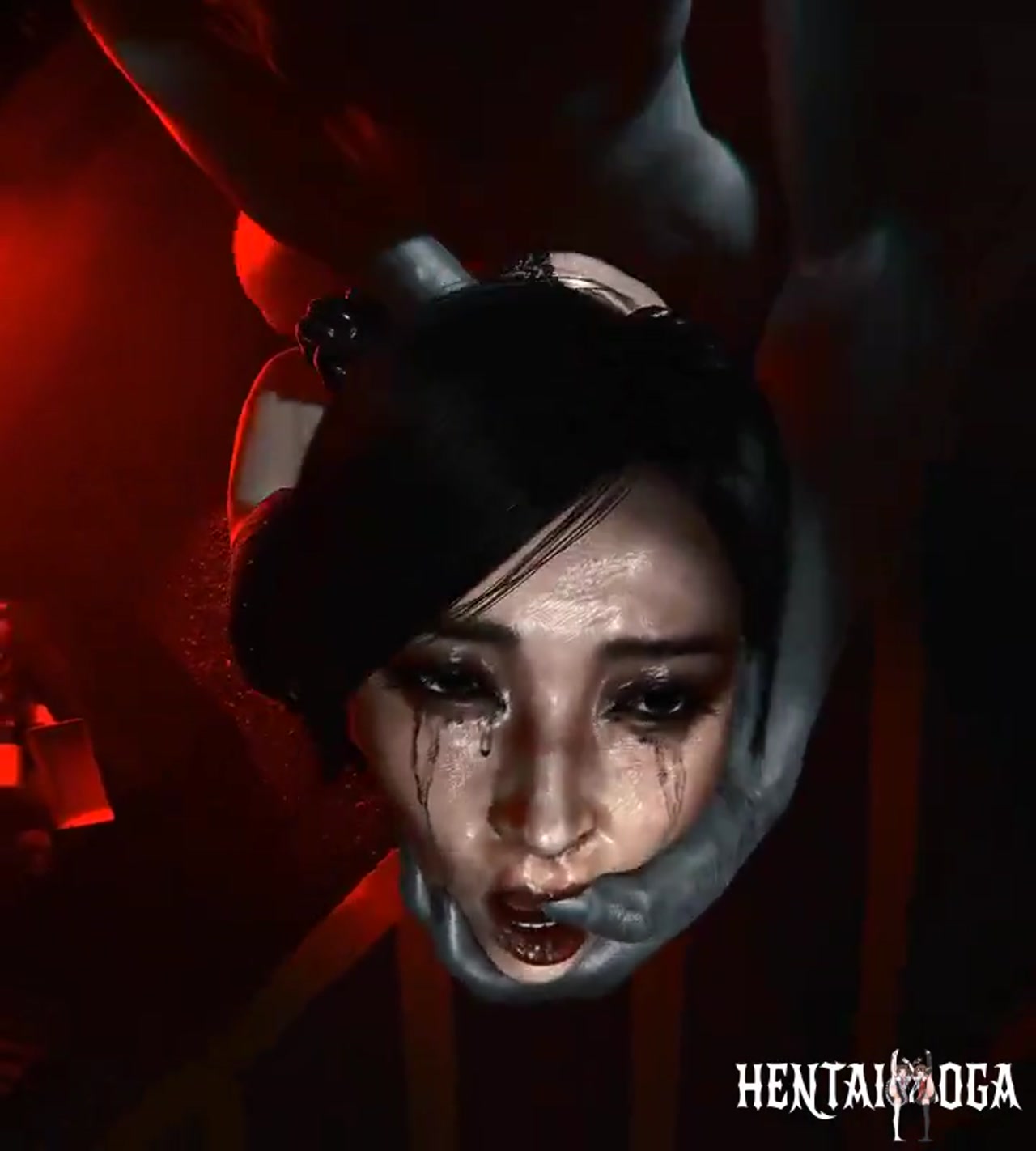 Ada Wong with ruined makeup - Free hentai video