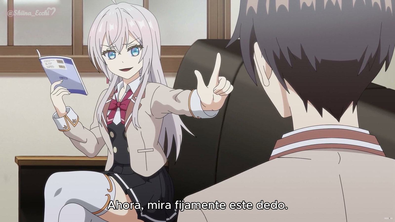 Alya Sometimes Hides Her Perverted Side - Sub Español (Shiina Ecchi) - Free hentai video