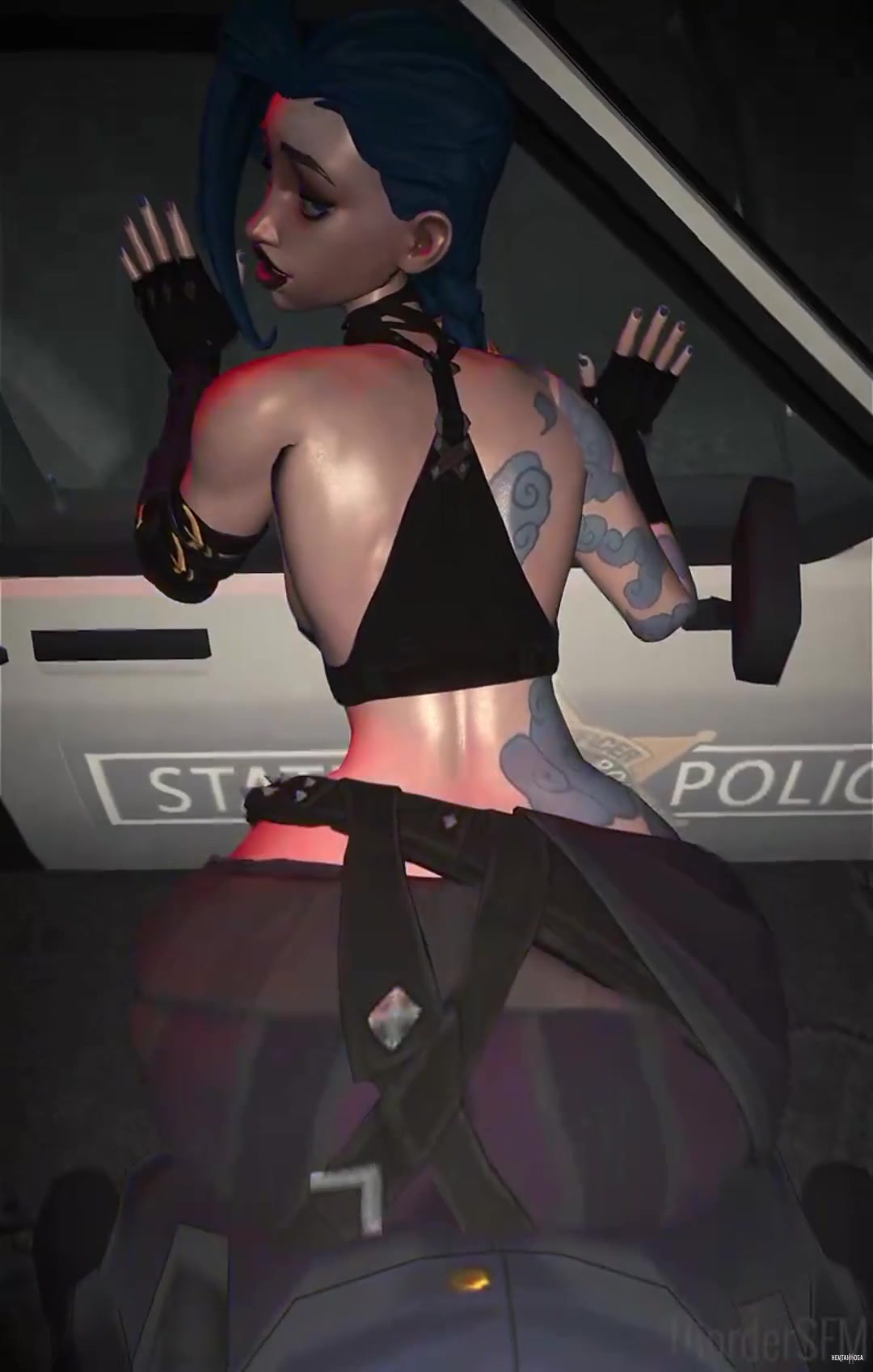 Am i in trouble officer? (ThorderSFM) - Free hentai video