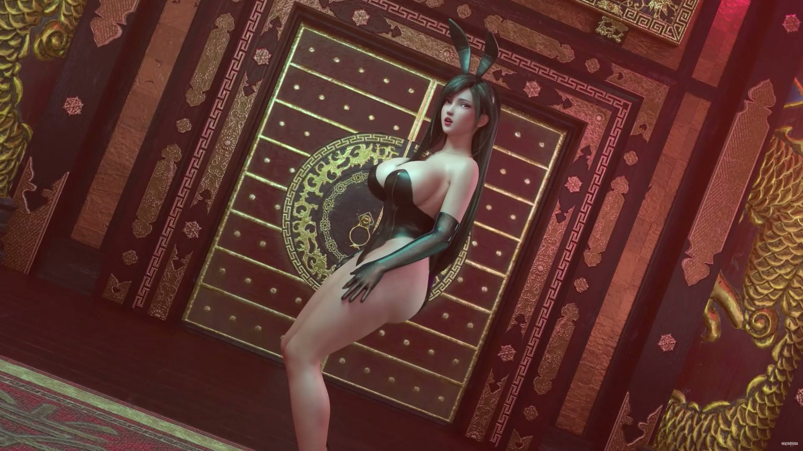 (Amusteven) Tight Fantasy - Chosen Bride (Tifa Dance Only) (60FPS) - Free hentai video