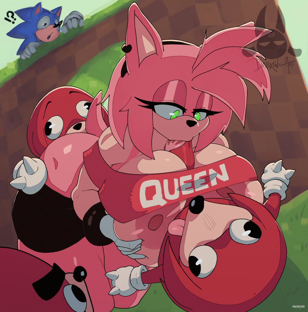 Amy and Unganda Knuckles - Free hentai video