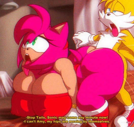 Amy drain Tails - Free hentai video