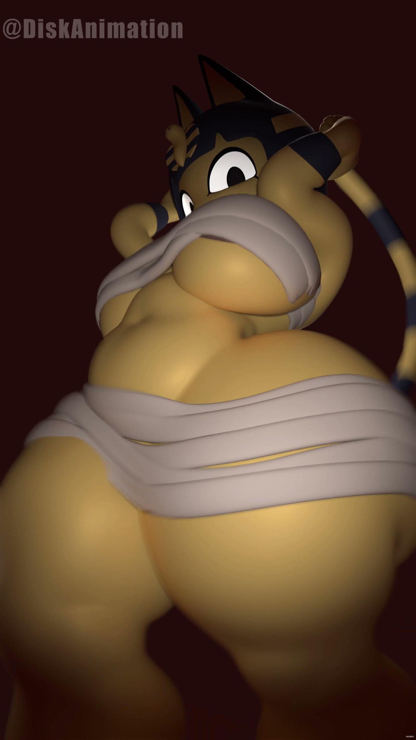 Ankha Shake (4k) - Free hentai video