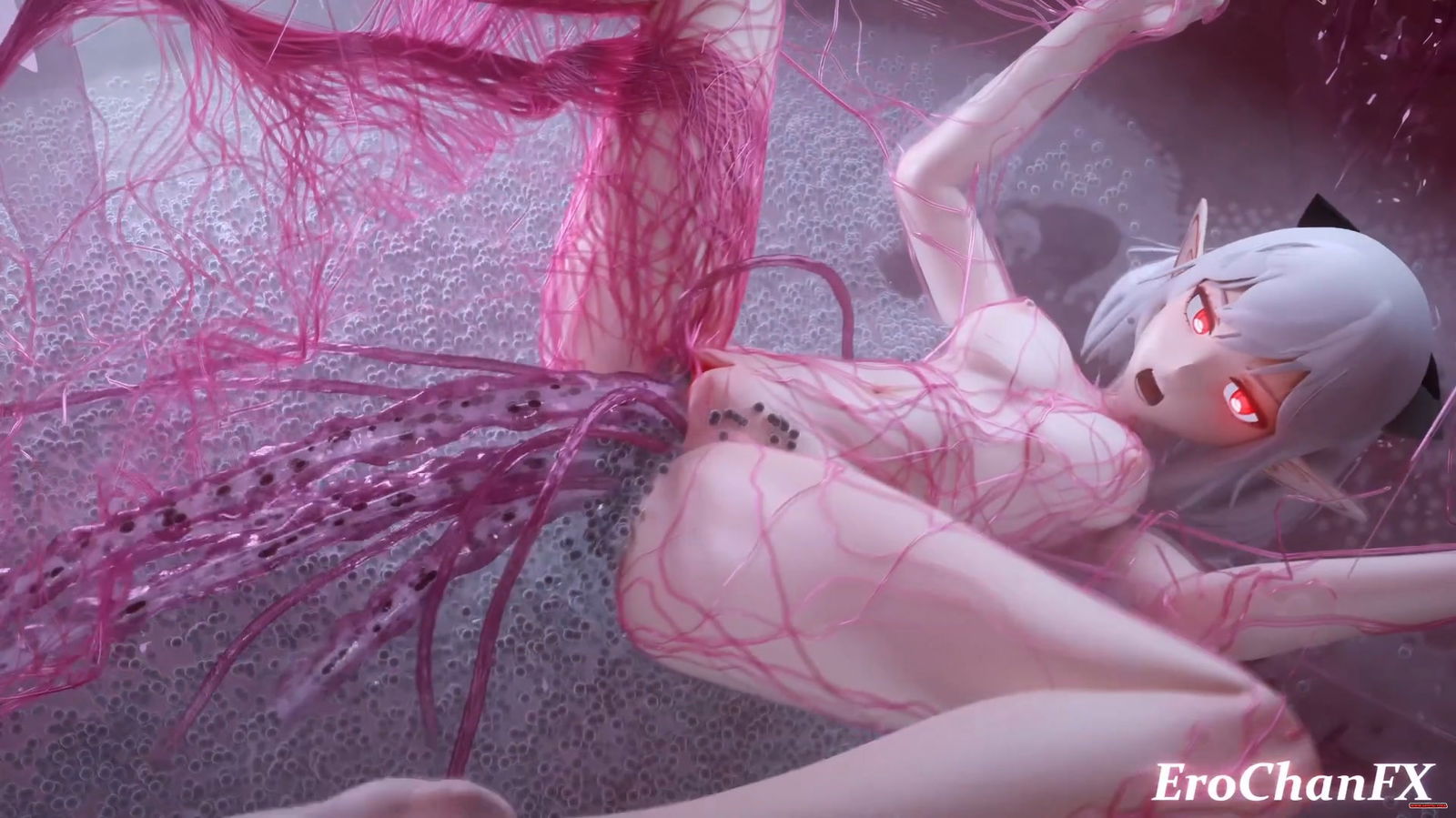 Atou tentacled and egged - Free hentai video