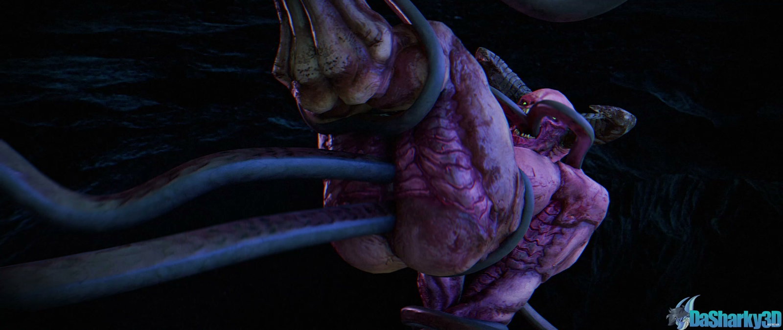 Baronofhell X Tentacles - Free hentai video