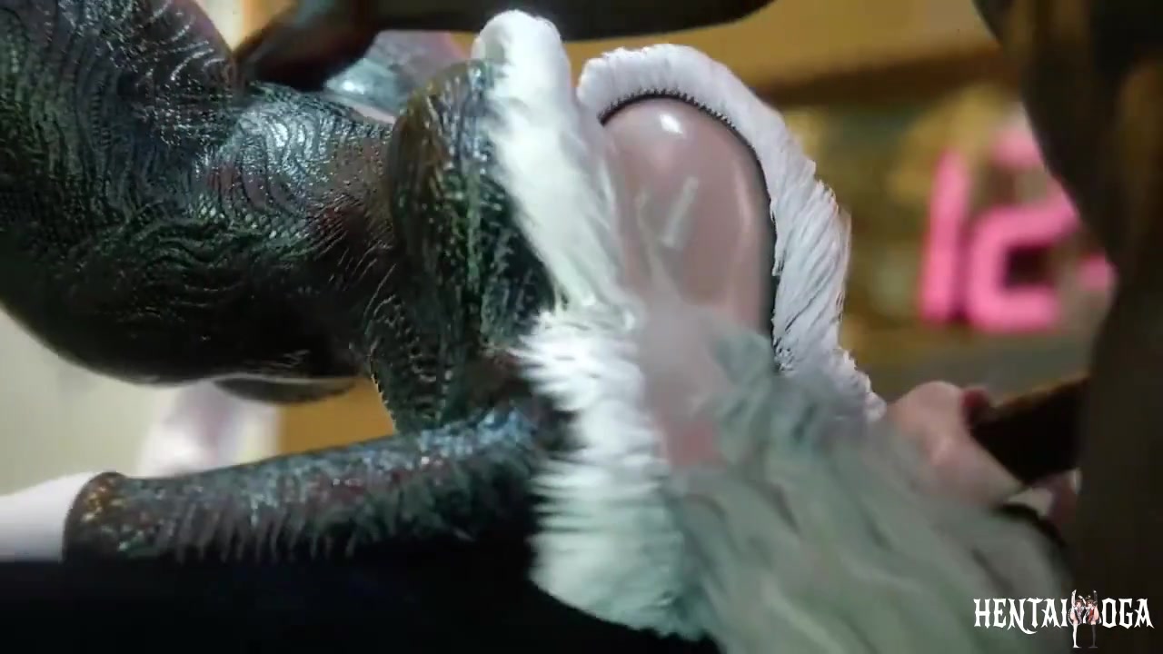 Black Cat deepthroated and huge cumshot - Free hentai video