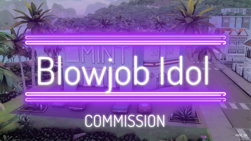 Blowjob Idol - Commission - Free hentai video