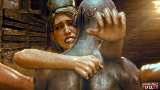 Bred By Daylight (Pixel3D) - Free hentai video