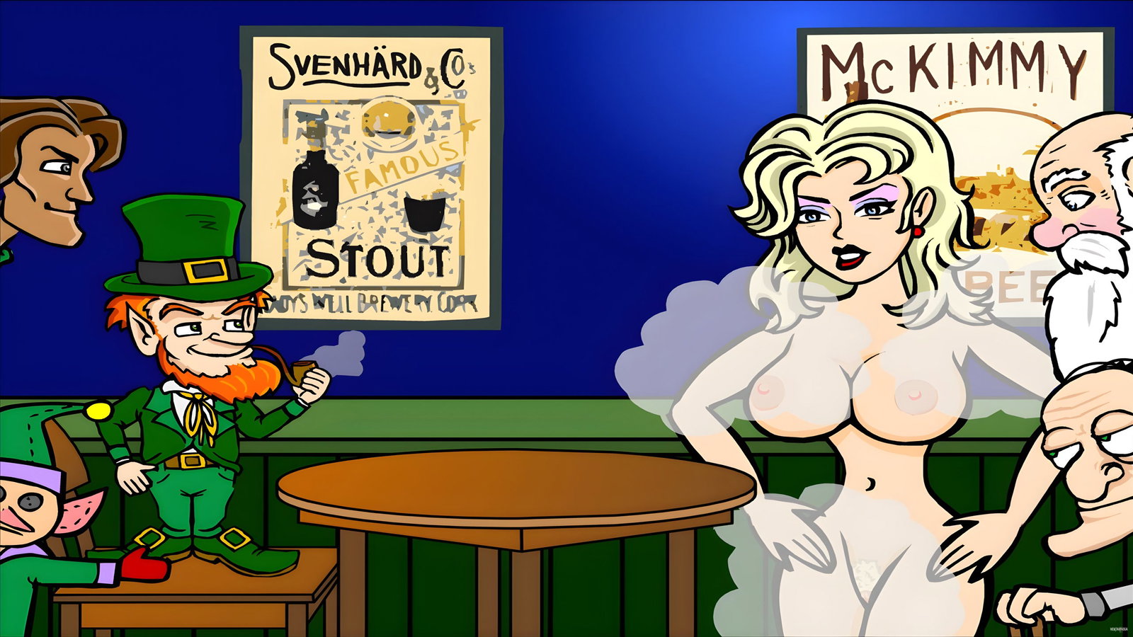 Brickhouse Betty: The Irish Blonde - Sven Skupien - Free hentai video