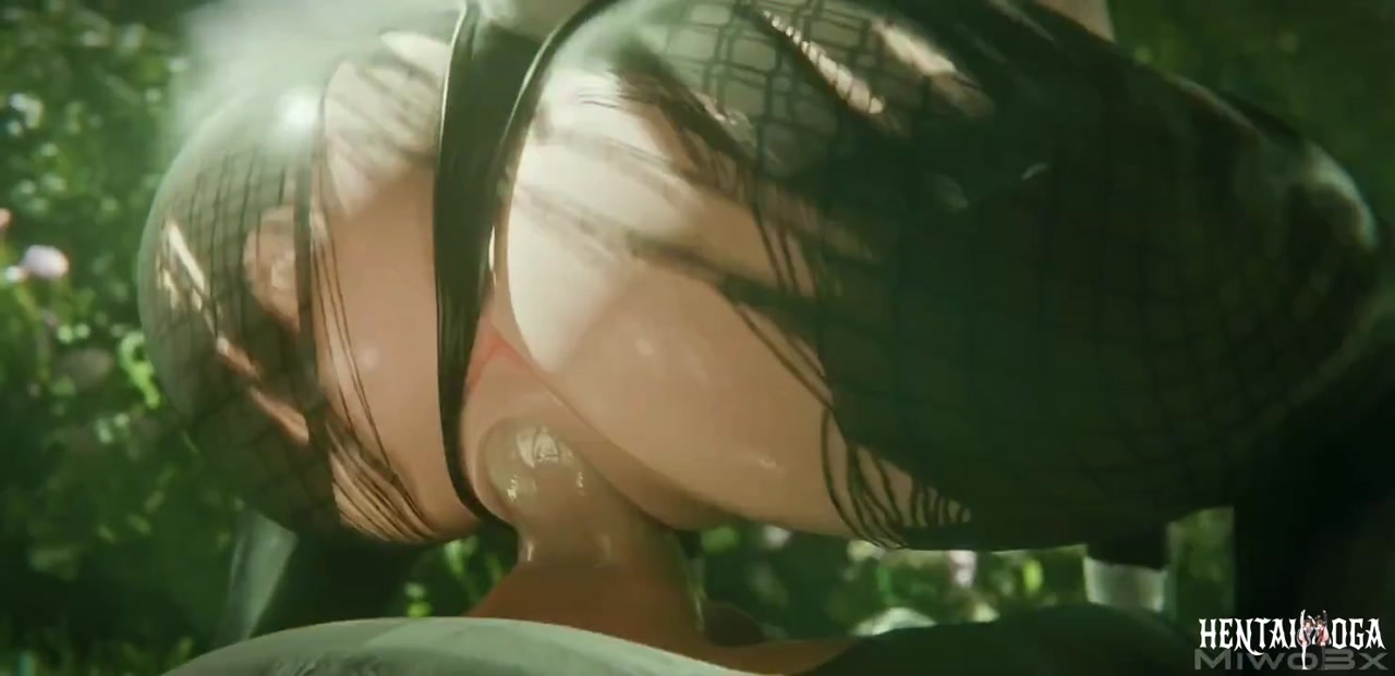Bunny A2 creampied in the garden - Free hentai video