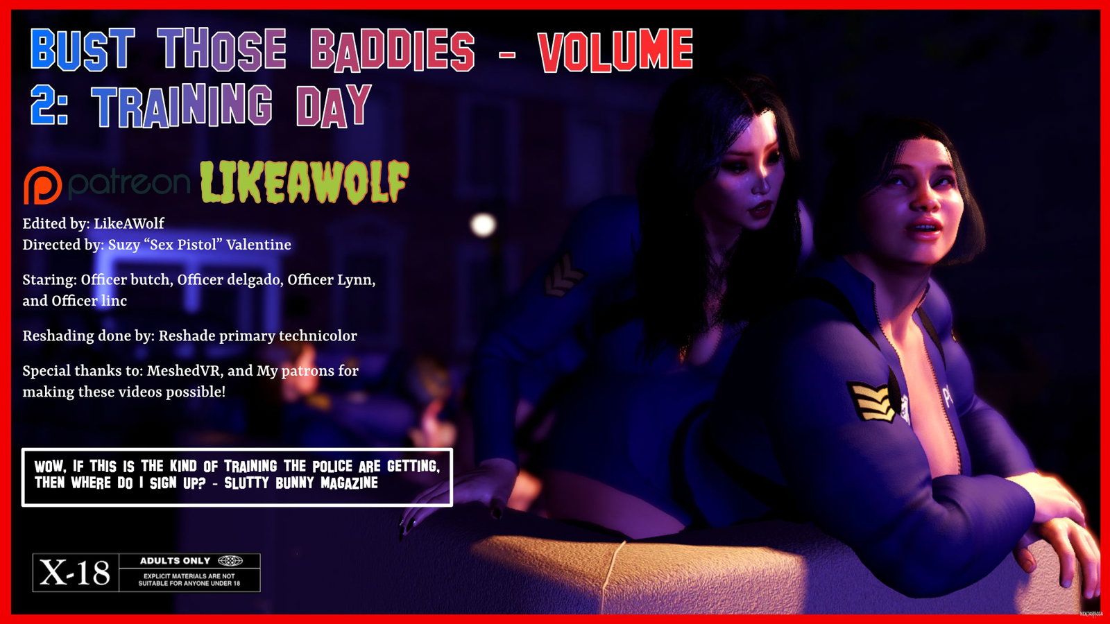 Bust those Baddies - Volume 2: Training Day - Free hentai video