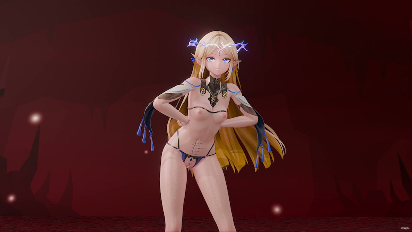 Cartethyia Helltaker Wuthering Waves MMD - Free hentai video