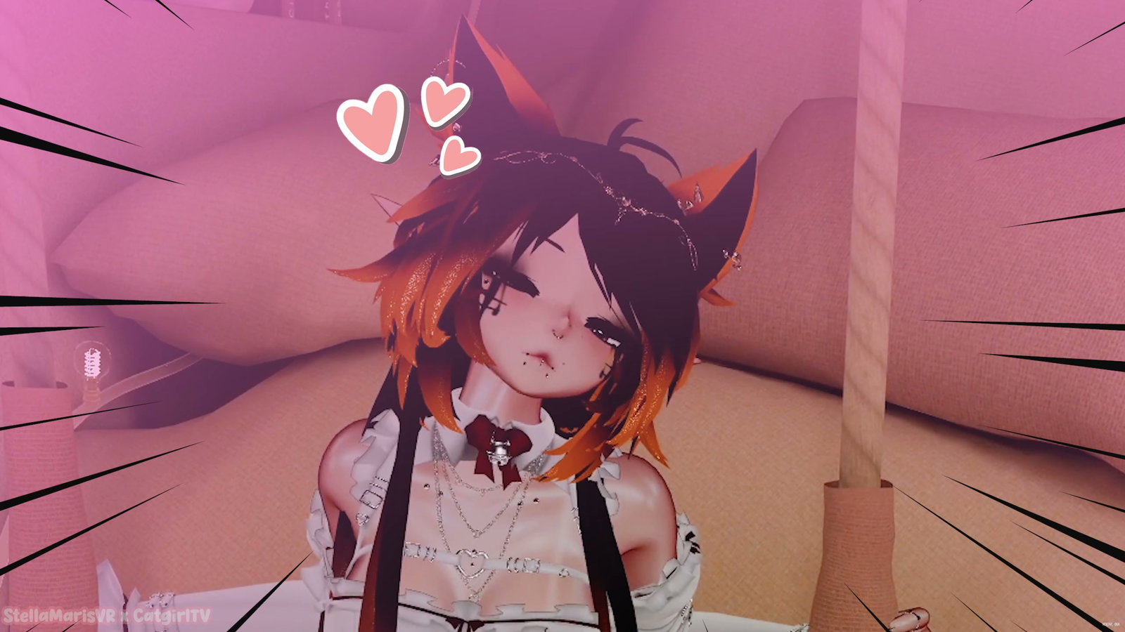 Cat Girl Goes Crazy Seeing The Gock! (Cute) - Free hentai video