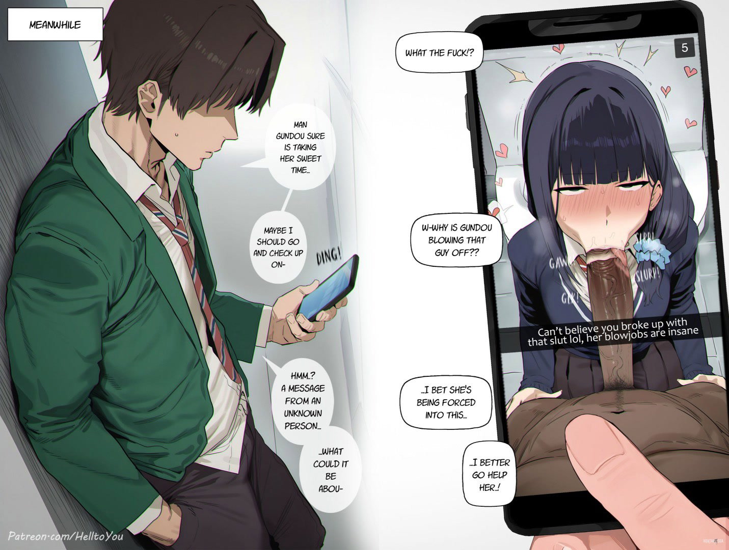 Cheating on my Boyfriend with BBC - Free hentai video