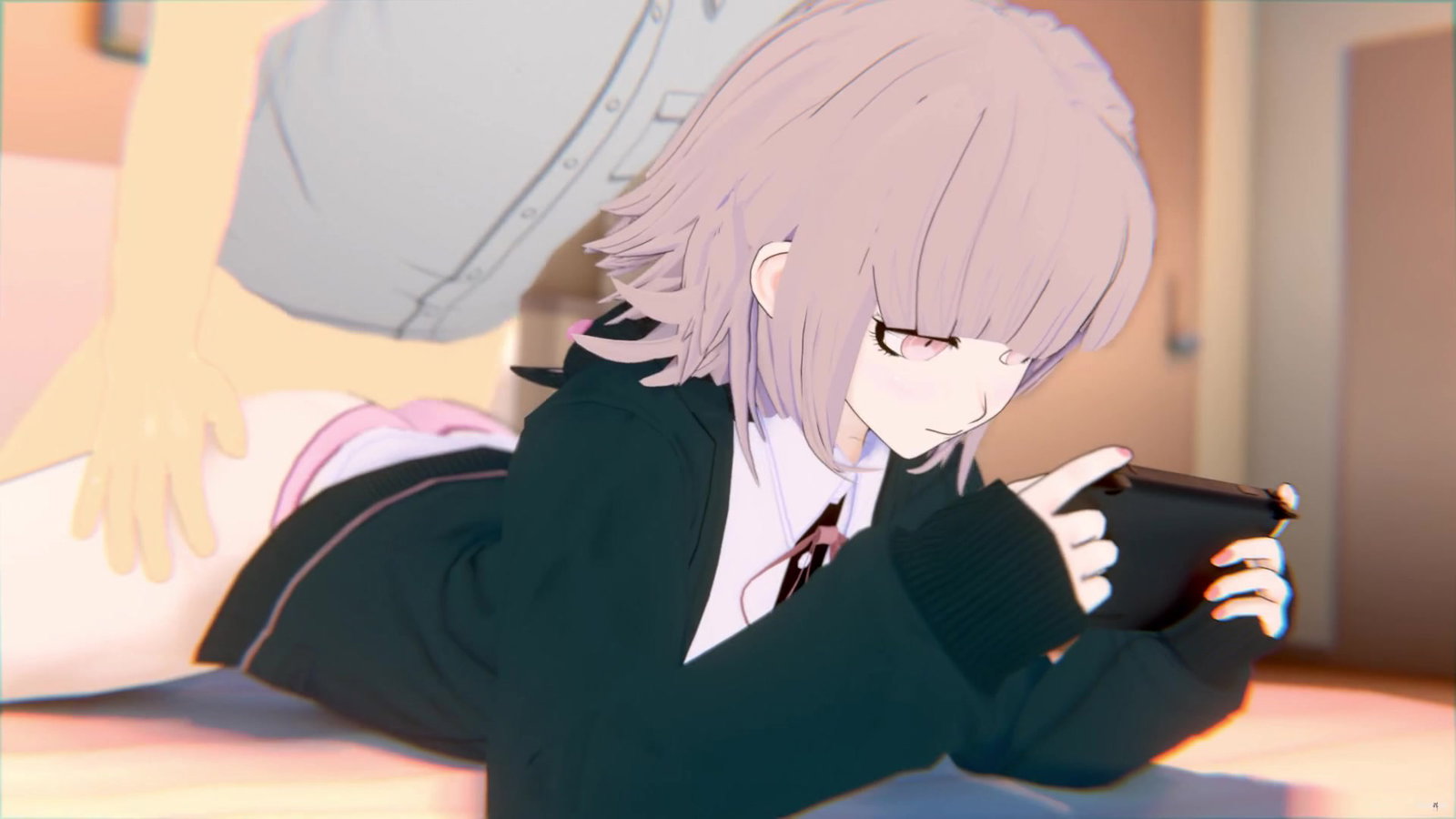 Chiaki Nanami (Danganronpa 2) - Free hentai video