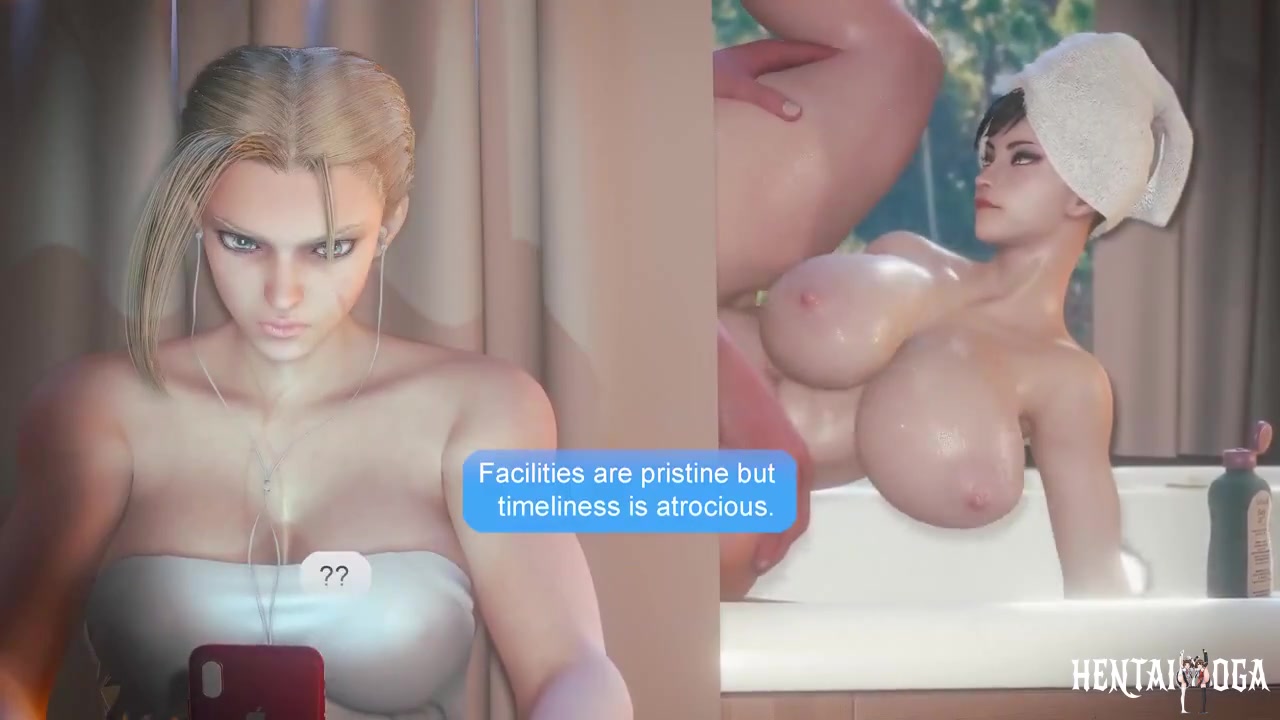 Chun-li taking a long time massaging - Free hentai video