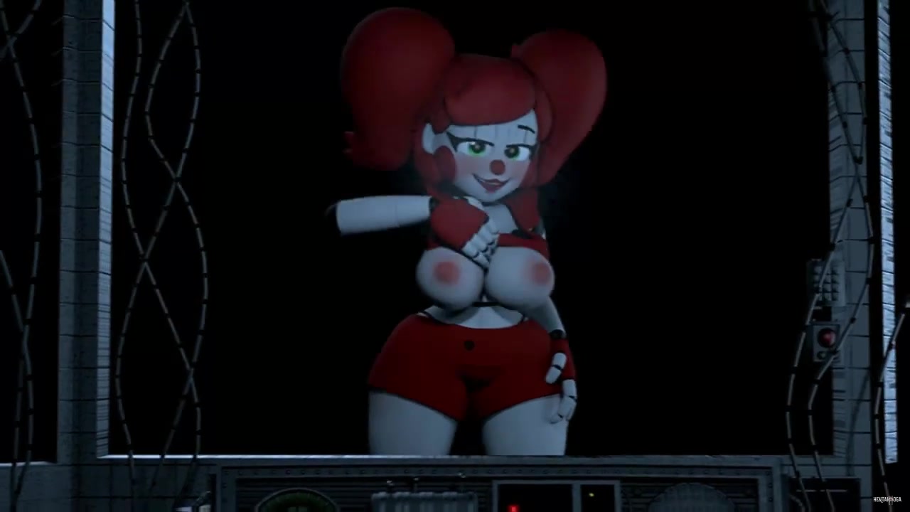 Circus Baby got his boobs (Blackterio) - Free hentai video