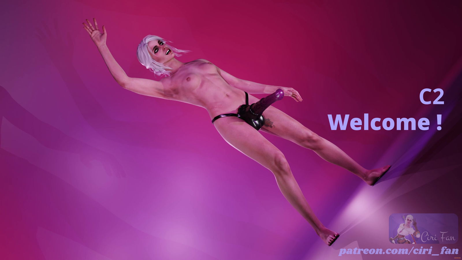 Ciri Welcome (Ciri Fan)(4K) C2 - Free hentai video