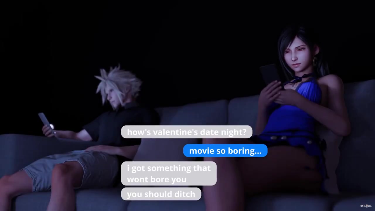 Cloud Valentine's Day - Free hentai video