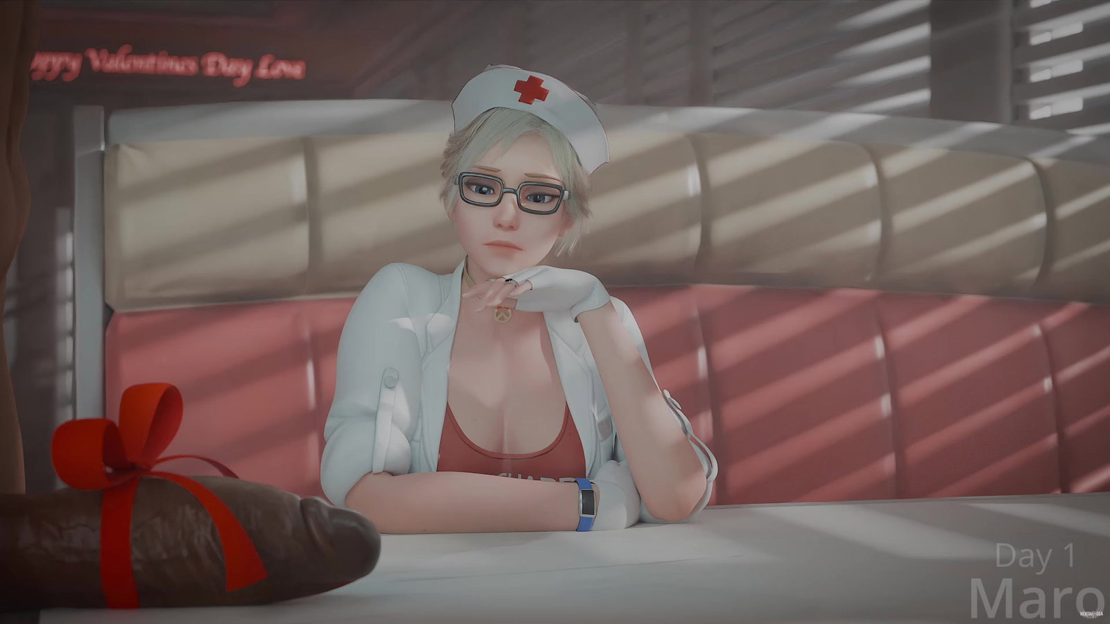Daily Animation Challenge: Day 1/3 Pharah Mercy Love Date - Free hentai video