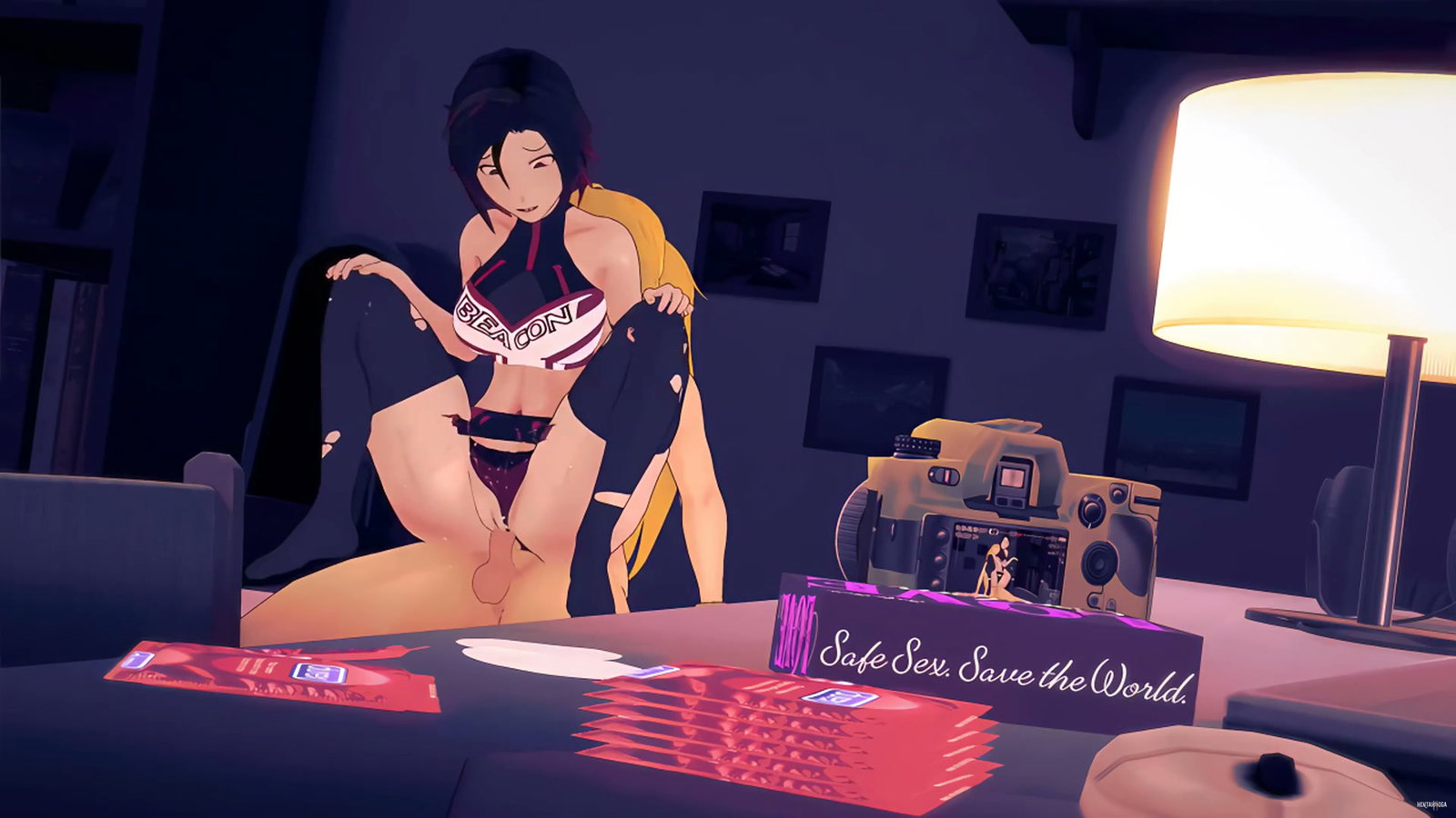 (Dezerbitch) Yang x Ruby - Private Practice - Free hentai video