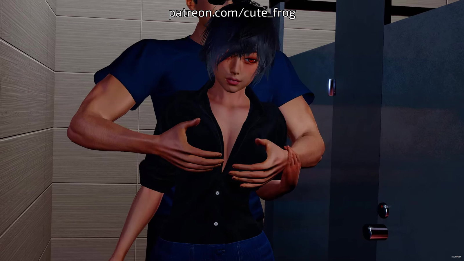 Do women enjoy being groped in public? (Revenge On Your Bully) - Free hentai video