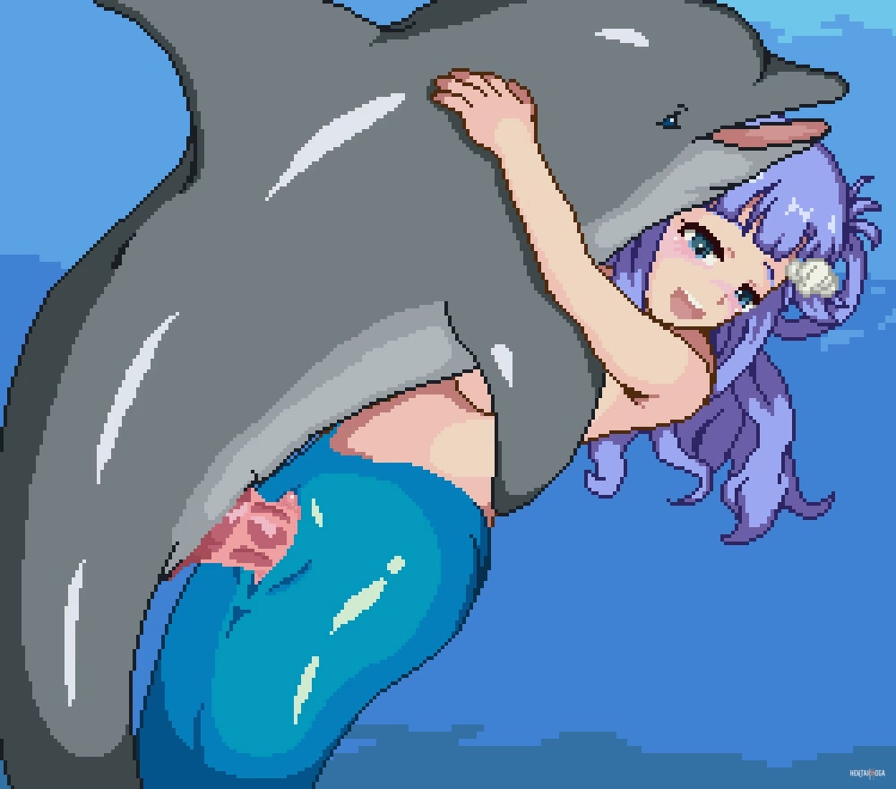 Dolphin and Mermaid - Free hentai video