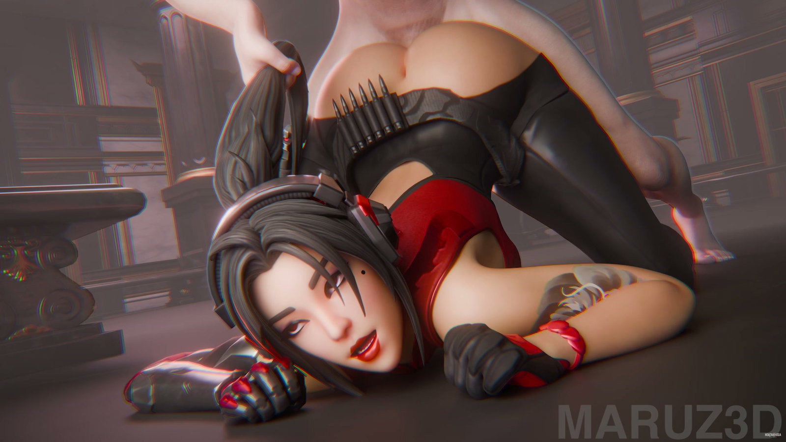 Dragonheart Demi Doggy | Fortnite (Maruz3D) - Free hentai video