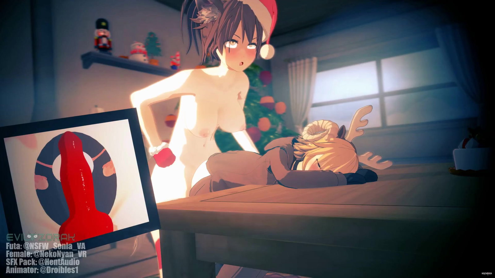 (Droibles1, Psychoacoustic Overhaul) Christmas Bullying - Free hentai video
