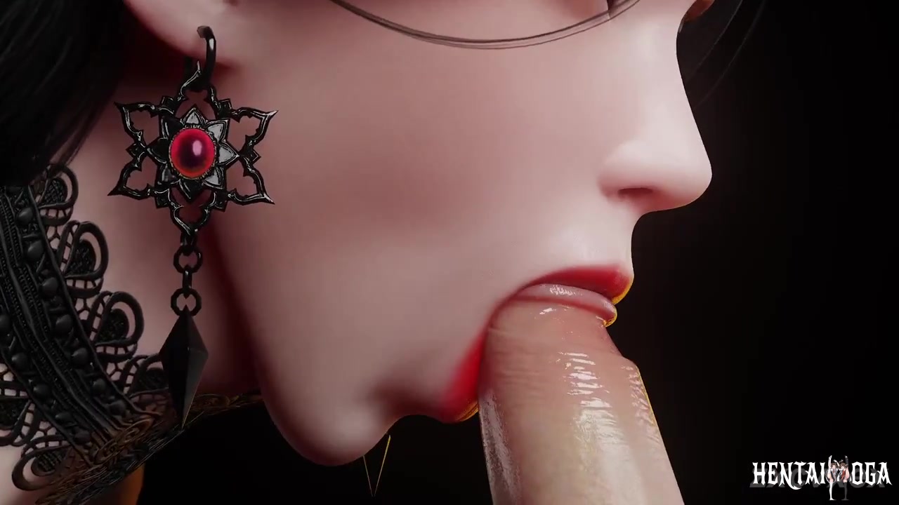 Echidna licking and blowing - Free hentai video