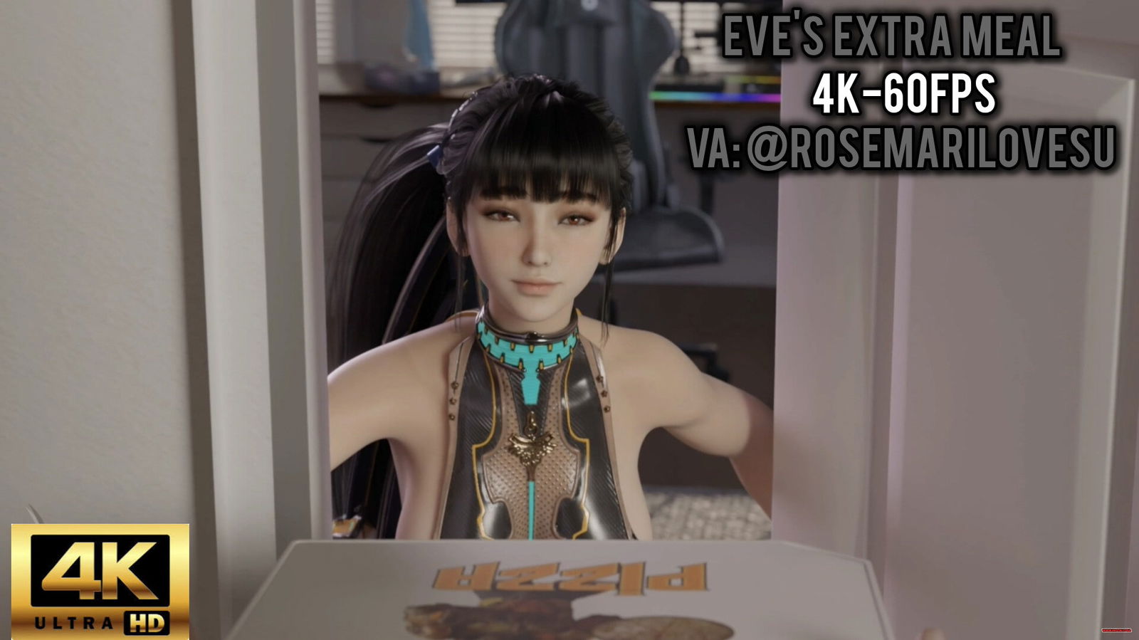 Eve's Extra Meal (ViciousFox) (4K60FPS) - Free hentai video