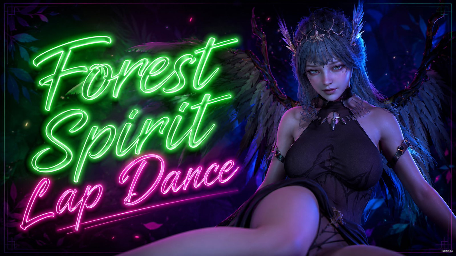 Forest Spirit Lap Dance - Free hentai video