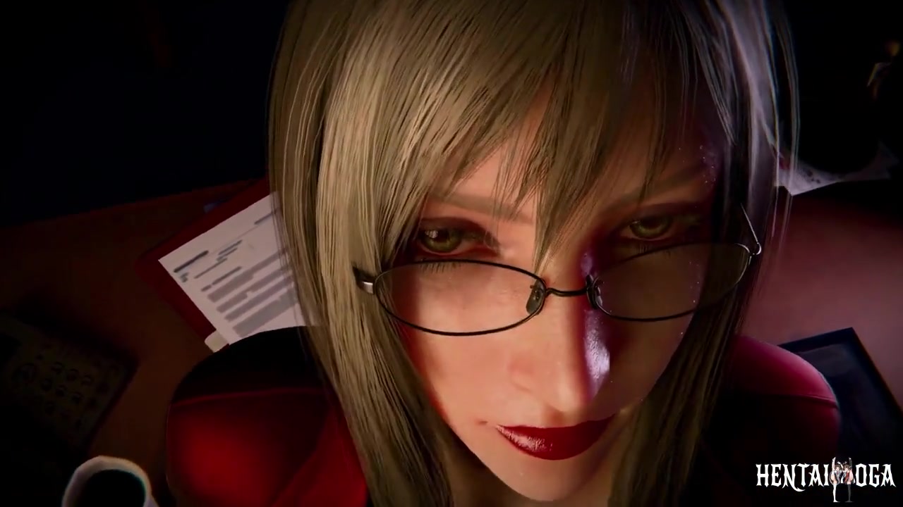 Fucking and kissing Secretary Aranea pov - Free hentai video