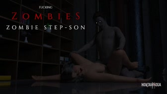FUCKING ZOMBIES - ZOMBIE STEP-SON - Free hentai video