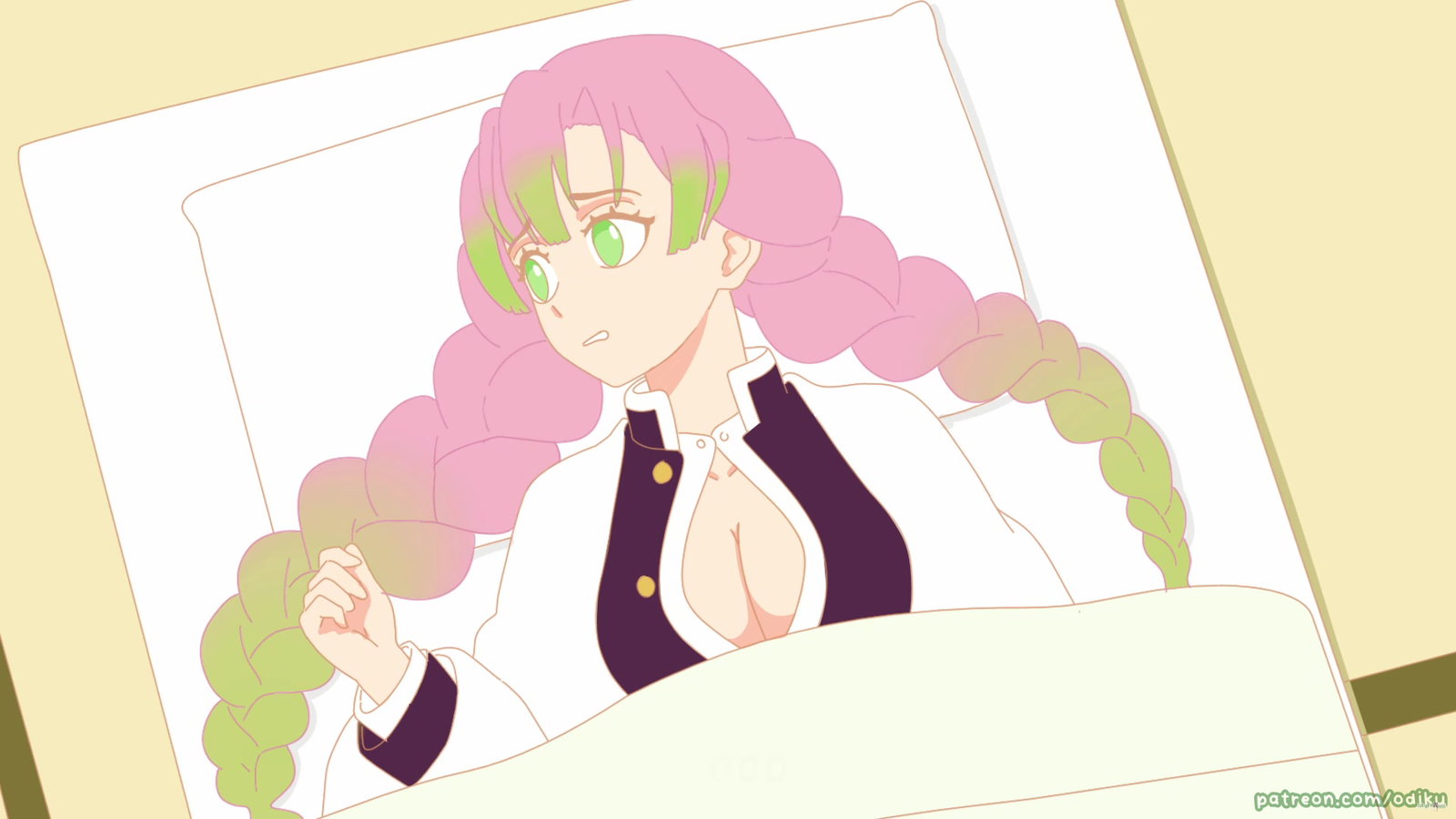 Futa Mitsuri and Shinobu - (Odiku) - Free hentai video