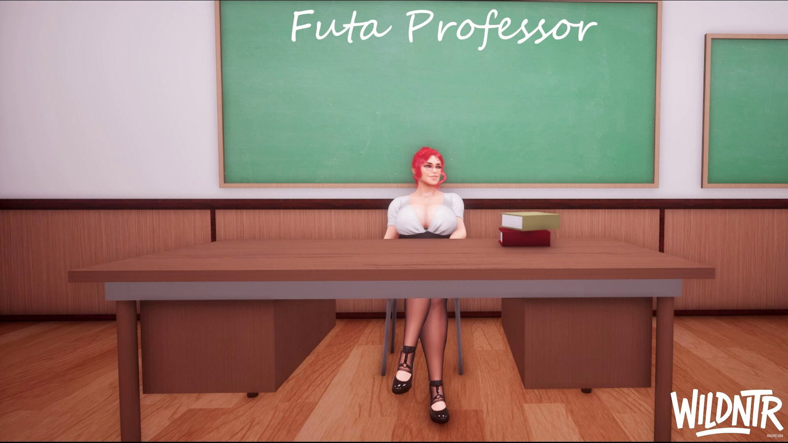 Futa Professor Fucks You For Extra Credit - Free hentai video