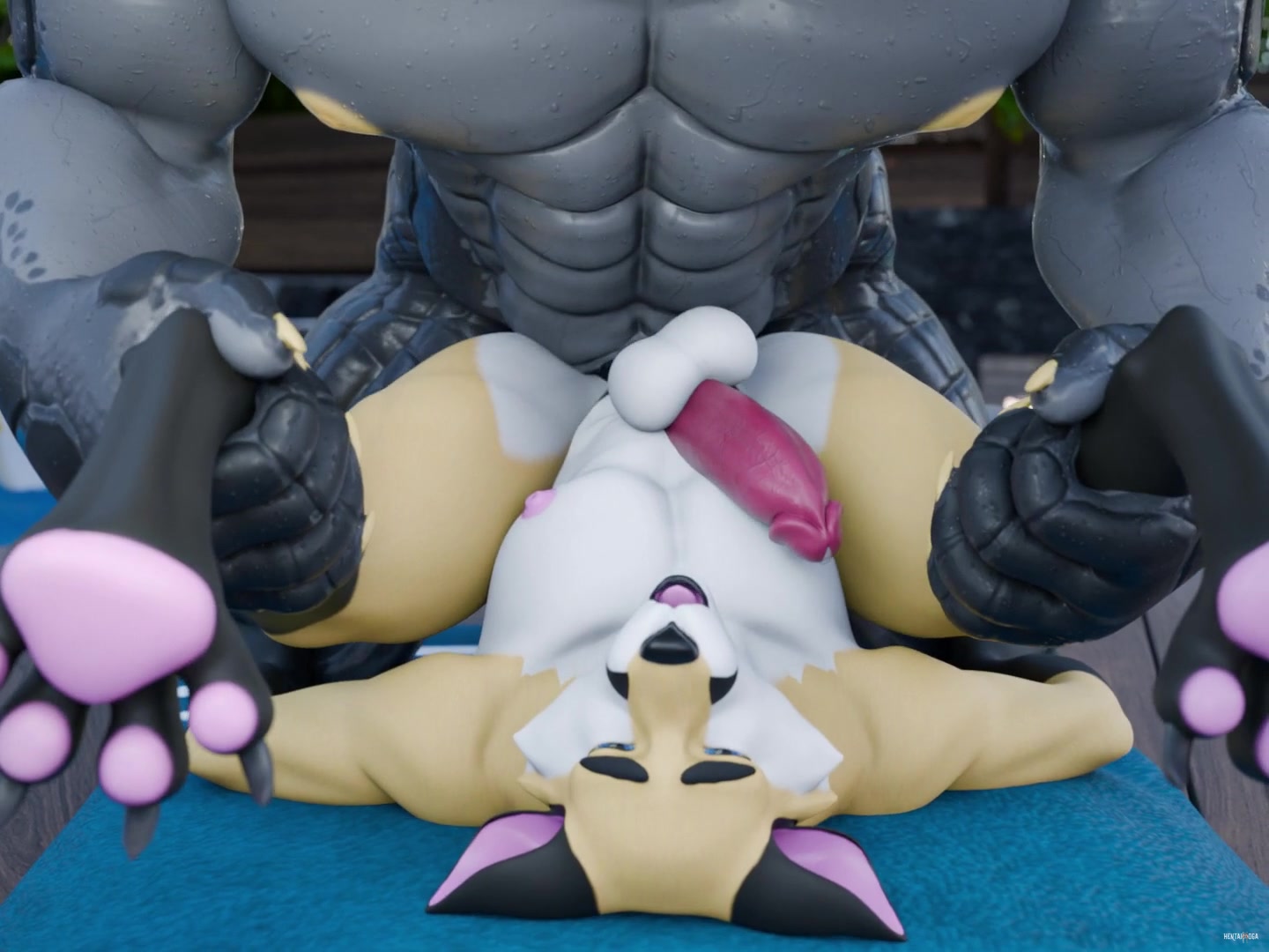 Giant Gator Fucks Fox - Free hentai video