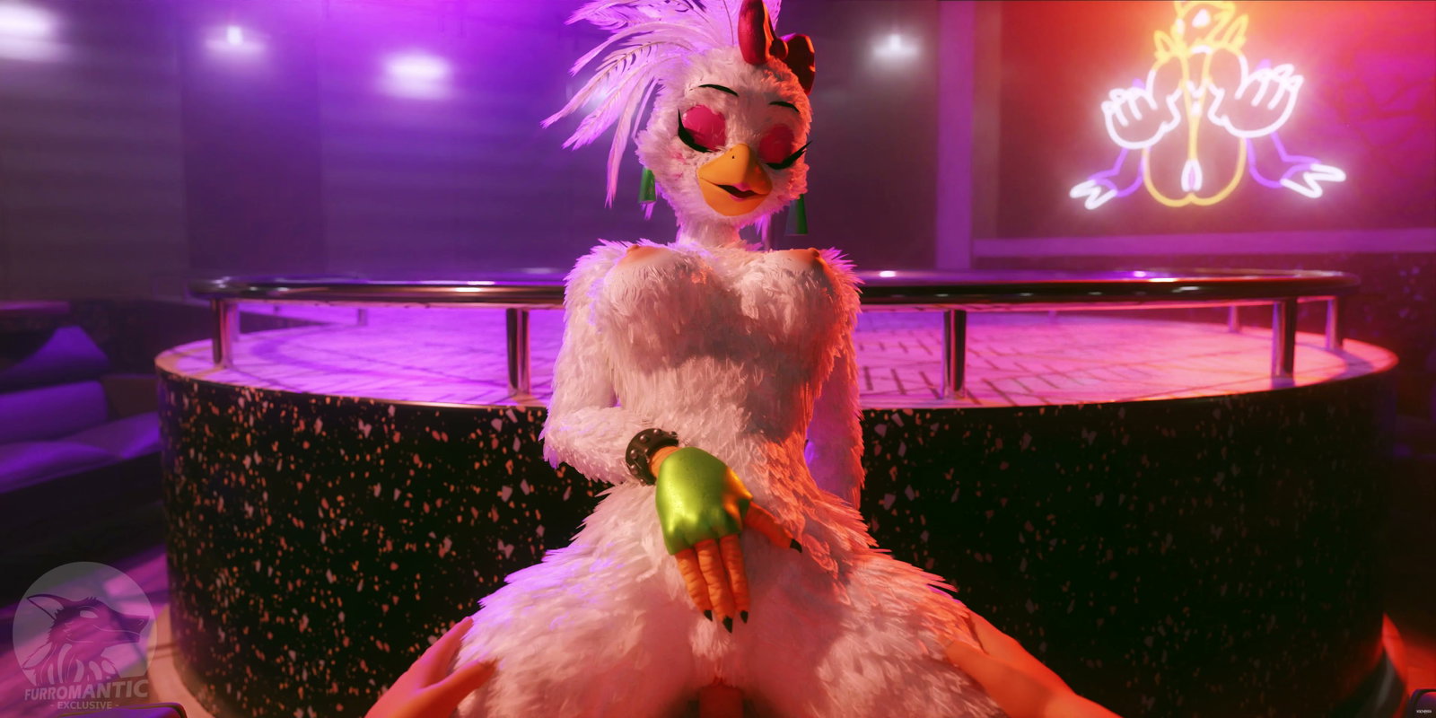 Glamrock Chica Riding Pov - Free hentai video