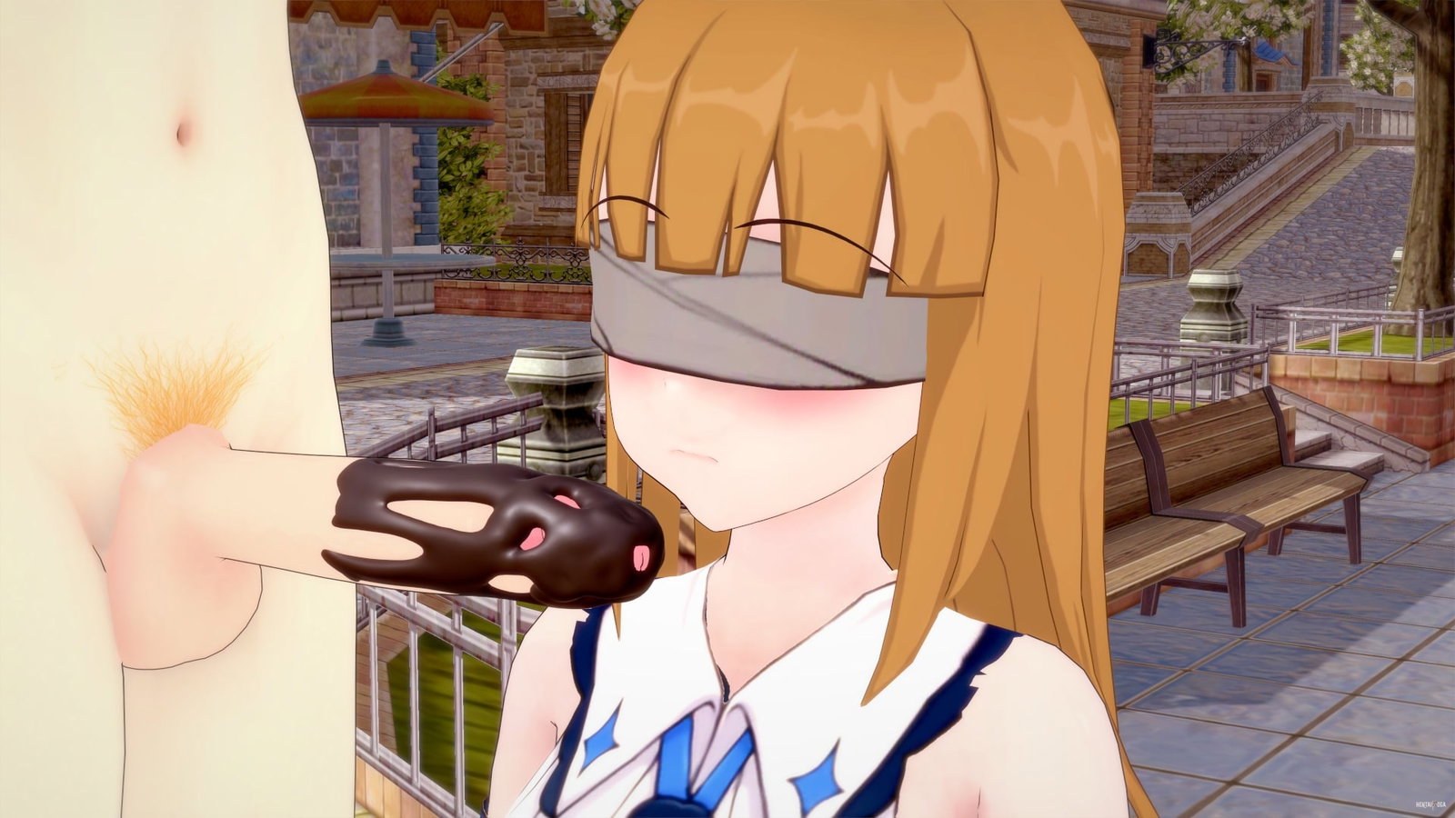 Glory wants to try chocolate - Free hentai video