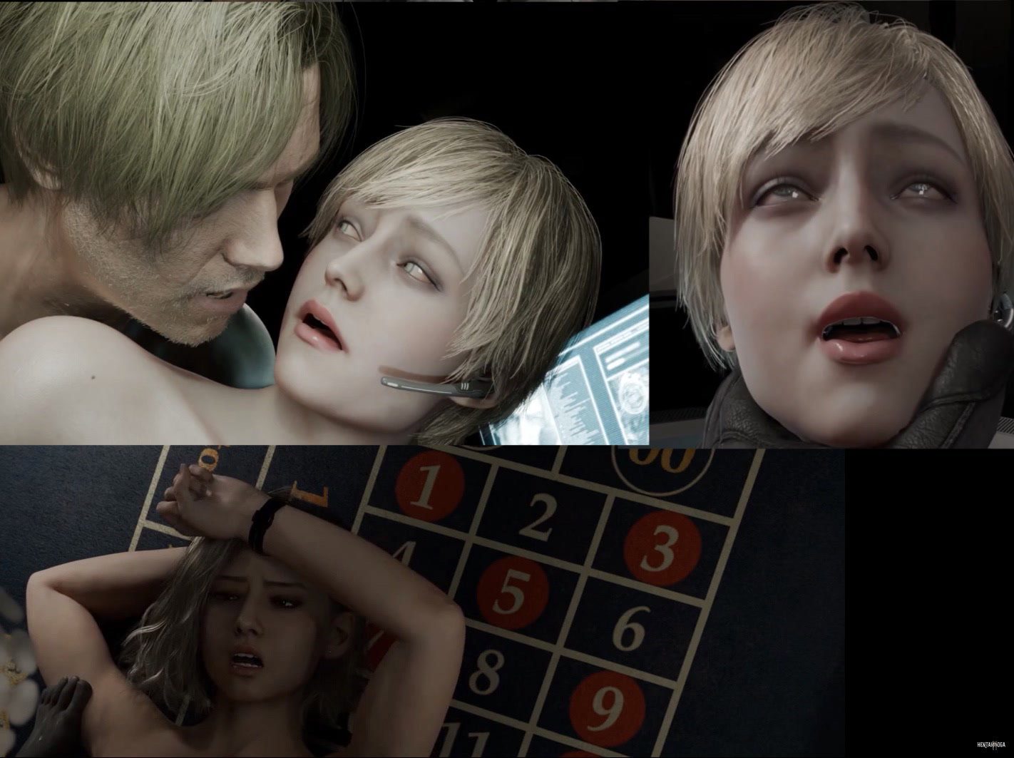 Grace and Leon NSFW Adventure - Resident Evil Requiem - Free hentai video