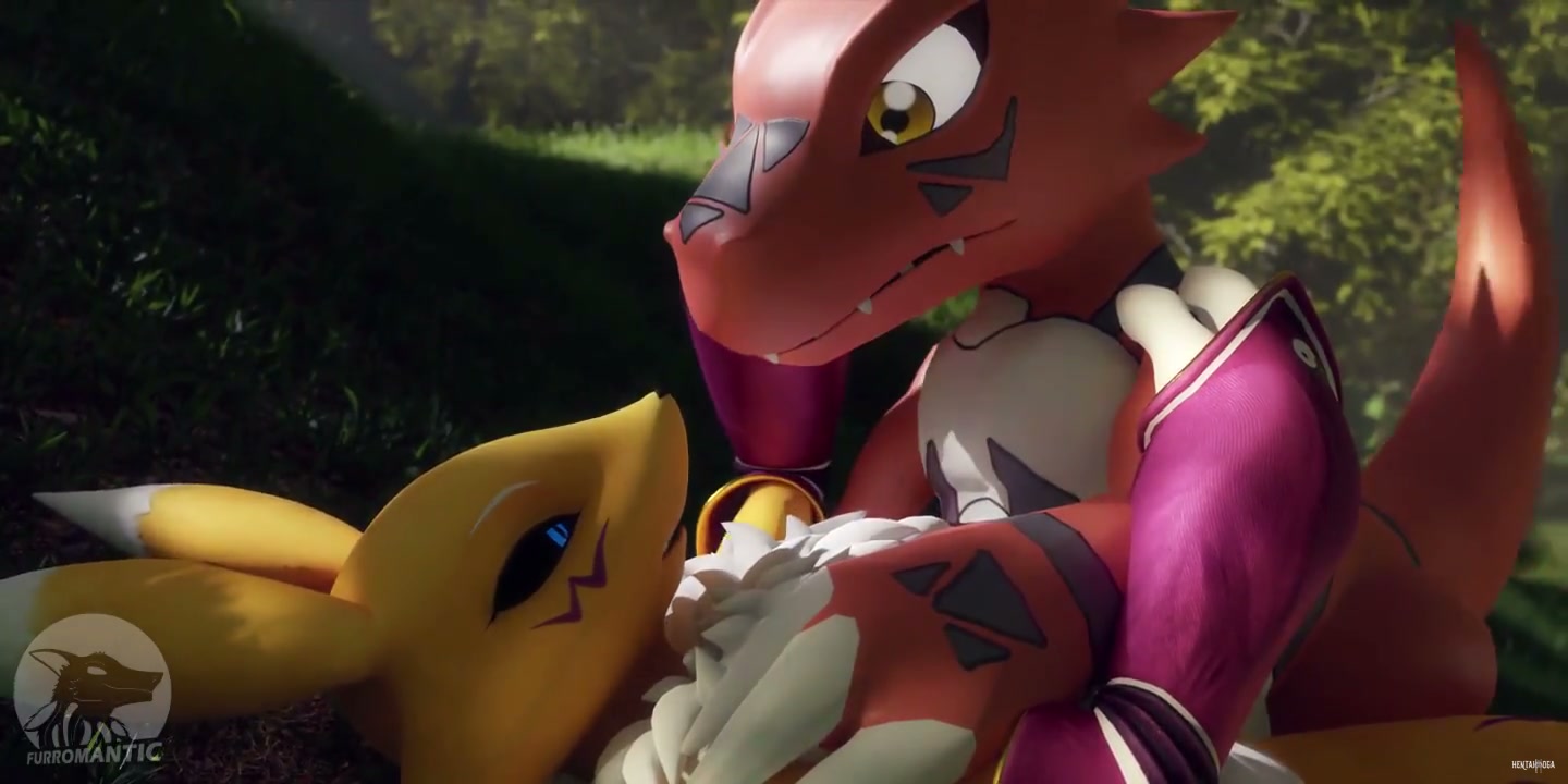 Guilmon Loves Renamon POV - Free hentai video