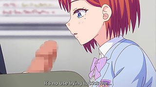 Hametsu's Temptation 2 - Busty hentai student sucks her sensei's cock - Free hentai video