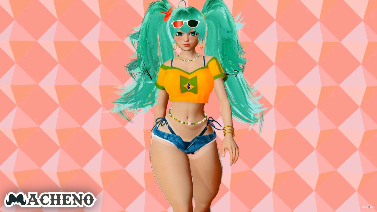 Hatsune Miku BR - Macheno - Free hentai video