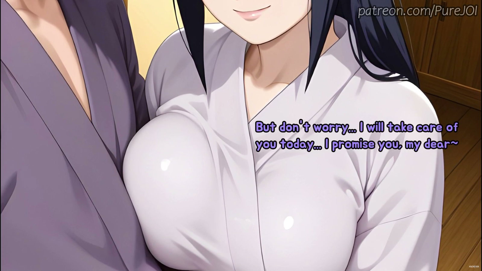 Hinata has prepared a special reward for her horny ninja (Sex JOI) - Free hentai video