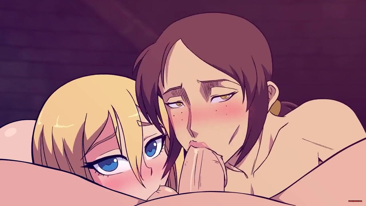 Historia and Ymir (ald arts) - Free hentai video
