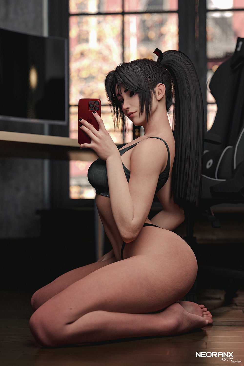 (HMV)Cherry Blossom Cheater-Mai Shiranui - Free hentai video