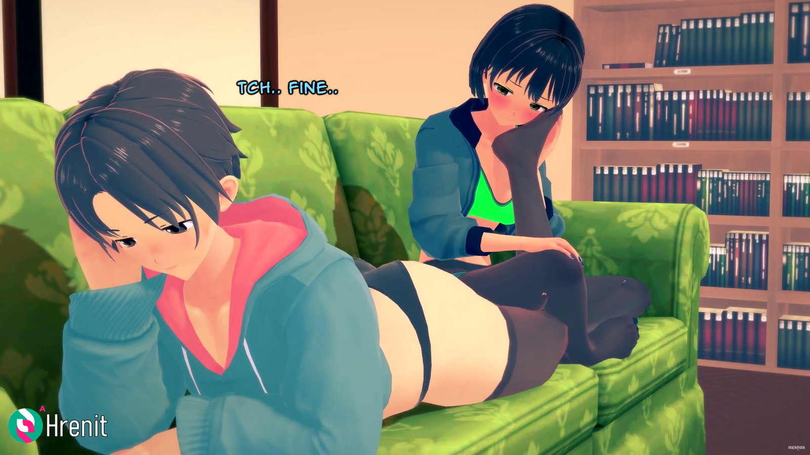 Horny Sleepover EP2 (full) - Free hentai video